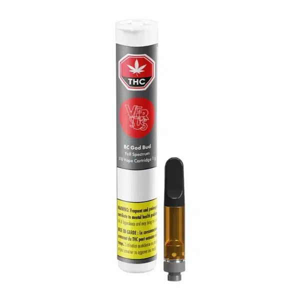 BC God Bud full spectrum 510 Thread Cartridge by Versus - 1g