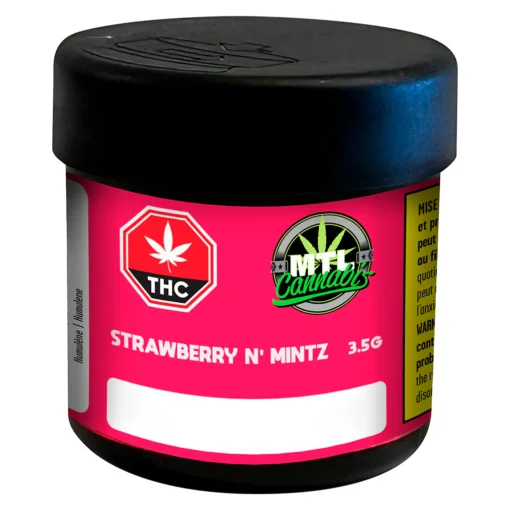 Strawberry N' Mintz by MTL Cannabis - 3.5g -14g - Image 2