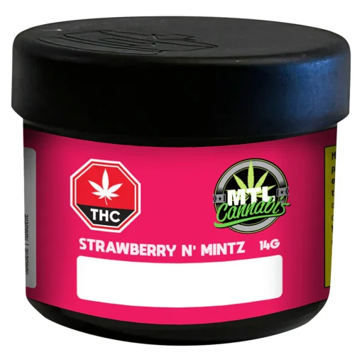 Strawberry N' Mintz by MTL Cannabis - 3.5g -14g - Image 3