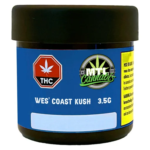 Wes' Coast Kush by MTL Cannabis - 3.5g - 14g - Image 2