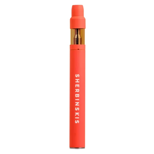 Orange Sherbs Live Resin Disposable Vape Pen by Sherbinskis - 0.5g