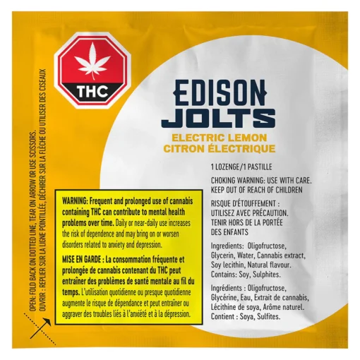 Electric Lemon Lozenge by Edison Jolts - 1 Pack - Image 2