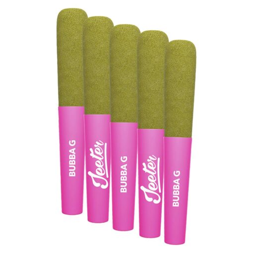 Baby Jeeter Bubba G Infused pre-rolls by Jeeter - 5x0.5g