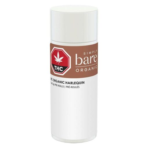 BC Organic Harlequin pre-rolls by Simply Bare - 5x0.3g - Image 2