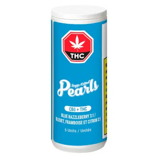 Pearls by grön - Blue Razzleberry 3:1 CBG/THC - Sativa - 5 Pack - Image 2