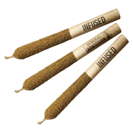 Huckleberry Infused Pre-Rolls by General Admission - 3x0.5g