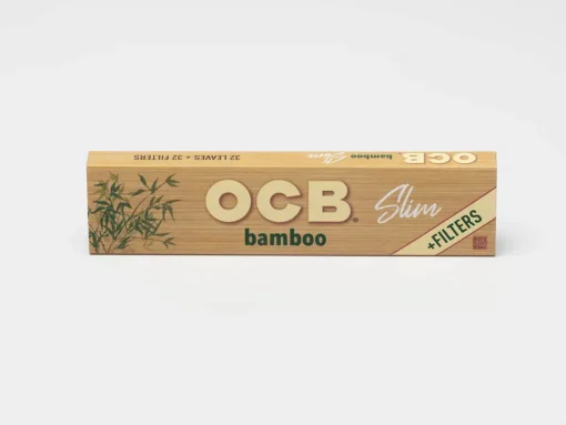 OCB Bamboo - King Slim + Tips - 32 papers