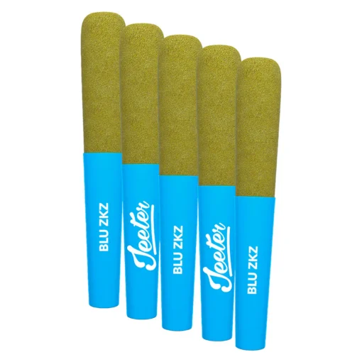 Baby Jeeter Blue ZKZ Infused Pre-Rolls by Jeeter - 5x0.5g