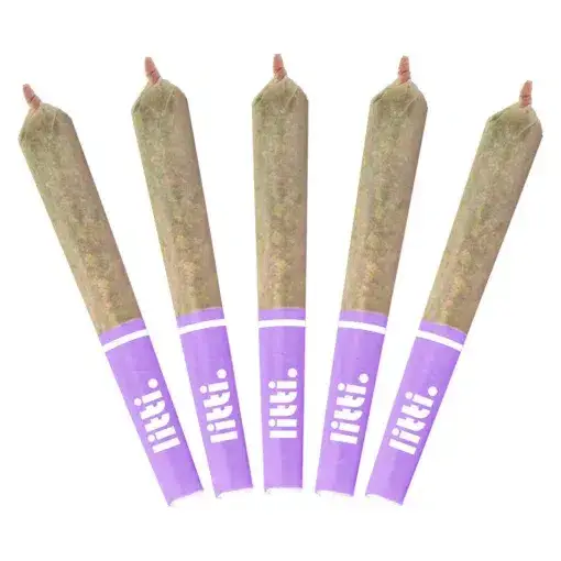 Bussn' Blackberry Infused Pre-Rolls by LITTI - 1x1g, 5x0.5g - Image 3