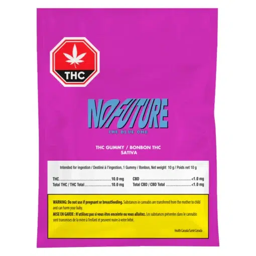 The Blue One Sativa THC Gummy by No Future - 1 Pack - Image 2