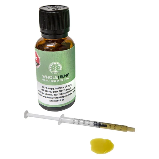 Full Spectrum CBD Oil by WholeHemp - 30ml