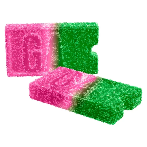 Strawberry Kiwi THC/CBG Soft Chews (1:1) by General Admission - 2 pack