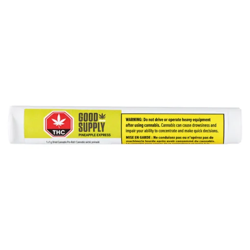 Pineapple Express Pre-Roll by Good Supply - 1x1g - Image 2