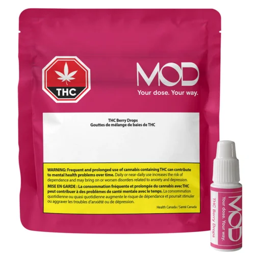 THC Berry Drops by MOD - 3ml - Image 4