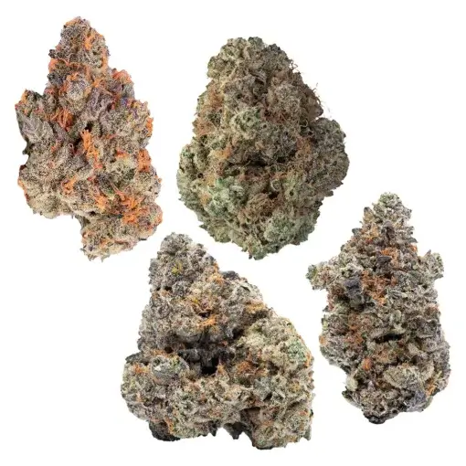 4 Cultivar Flower Pack by Cookies - 28g