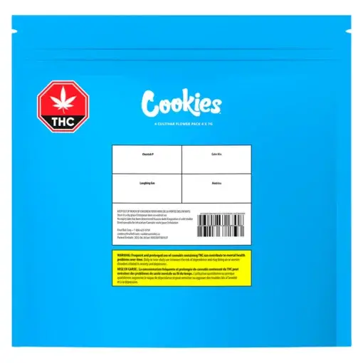 4 Cultivar Flower Pack by Cookies - 28g - Image 2