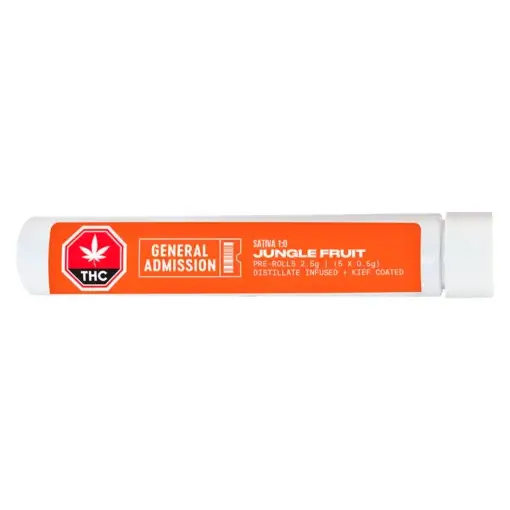 Jungle Fruit Infused Pre-Rolls by General Admission - 5x0.5g - Image 2