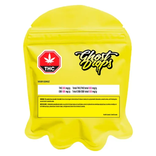 Sour Gshuz Ghost Gummies (Strawberry) by Ghost Drops - 2 pack - Image 2