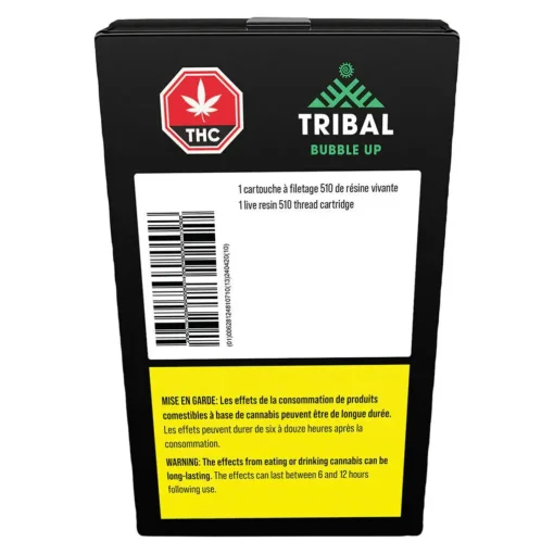 Bubble Up Live Resin 510 Thread Cartridge by Tribal - 1g - Image 2