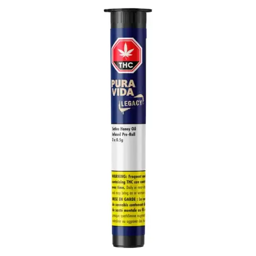 Sativa Honey Oil Infused Pre-Rolls by Pura Vida - 3x0.5g - Image 2