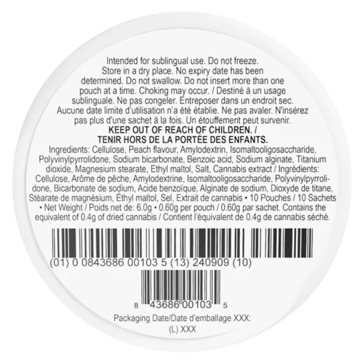 Dab N Dips Peach by Dab Bods - 10 pack - Image 3