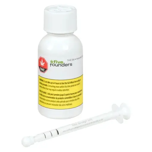 THC Oil by Five Founders - 30ml - Image 2