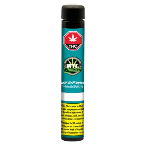 East Coast Dank'z Pre-Rolls by MTL - 3x0.5g - Image 2