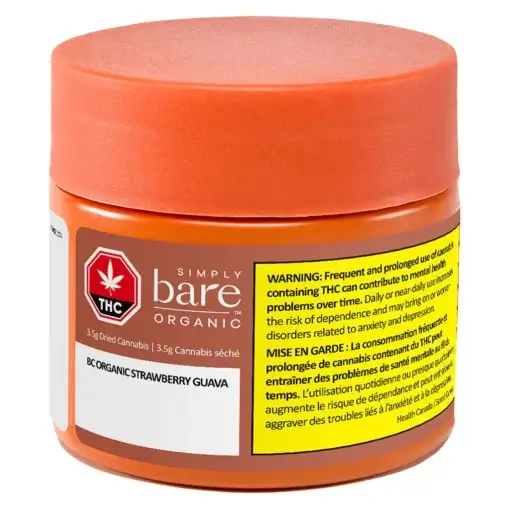 BC Organic Strawberry Guava by Simply Bare - 3.5g - Image 2