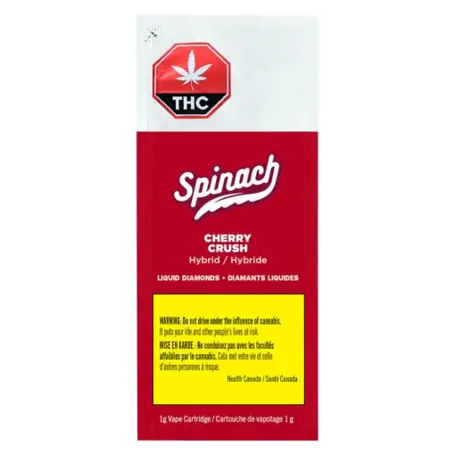 Cherry Crush Vape 510 Thread Cartridge by Spinach - 1g - Image 2