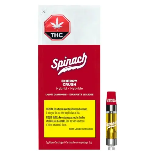 Cherry Crush Vape 510 Thread Cartridge by Spinach - 1g - Image 4