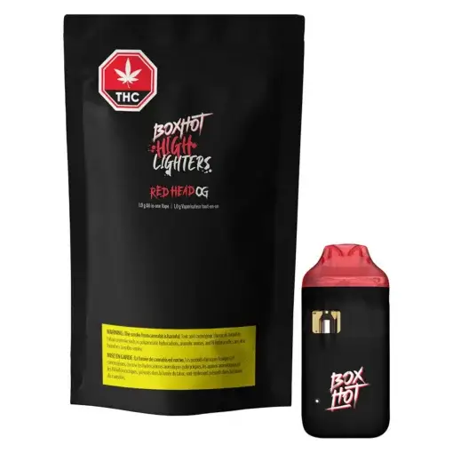 Red Head OG All-in-One Highlighter by BOXHOT - 1g - Image 4