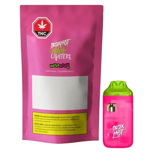 Watermelon G All-In-One Highlighters Vape by BOXHOT - 1g - Image 4