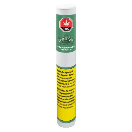 Grape Diamonds Pre-rolls by Countryside - 1x1g - Image 2