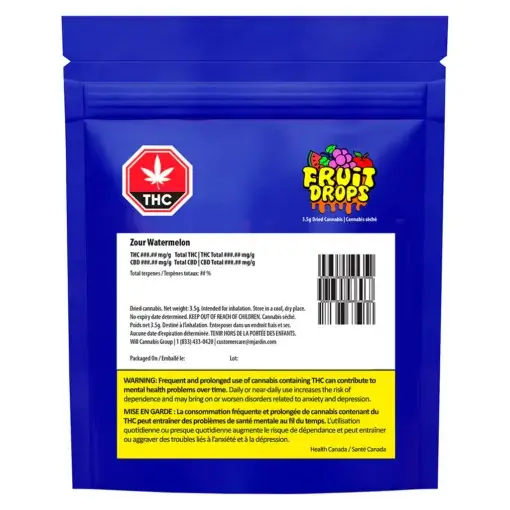 Zour Watermelon by Fruit Drops - 3.5g - Image 2