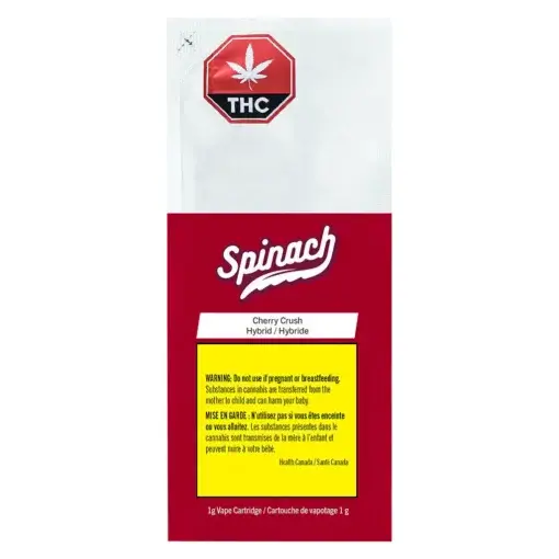 Cherry Crush Vape 510 Thread Cartridge by Spinach - 1g - Image 2