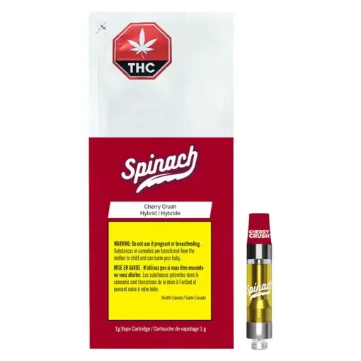 Cherry Crush Vape 510 Thread Cartridge by Spinach - 1g - Image 4