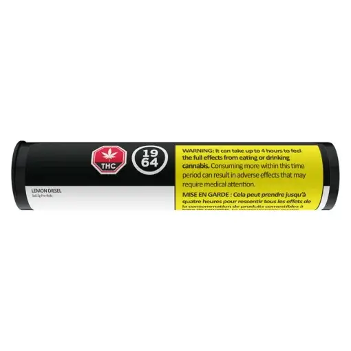 Lemon Diesel Pre-Rolls by 1964 - 5x0.5g - Image 2