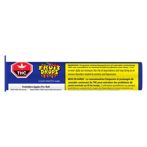 Forbidden Applez Pre-Roll by Fruit Drops - 1x1g - Image 2