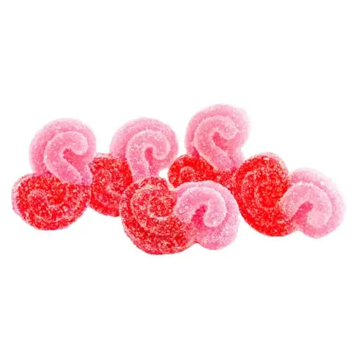 Strawberry Watermelon 4:1 CBG THC Gummies by SOURZ by Spinach- 5 pack