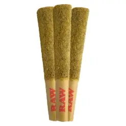 Lemon Linx Infused Pre-rolls by Nugz - 3x0.6g