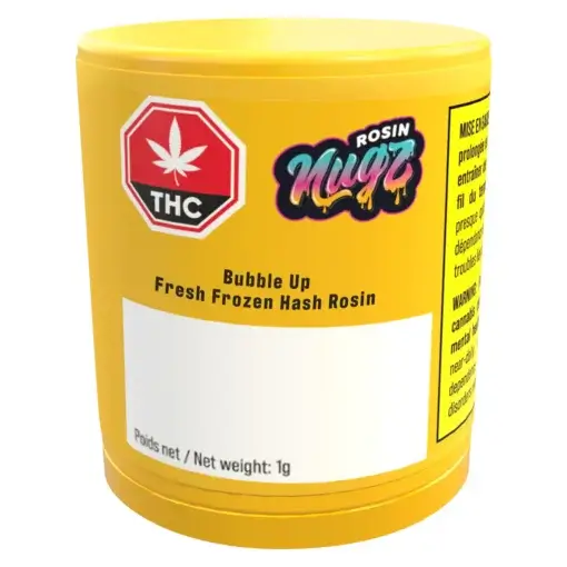 Bubble Up Fresh Frozen Hash Rosin by Nugz Rosin - 1g - Image 2