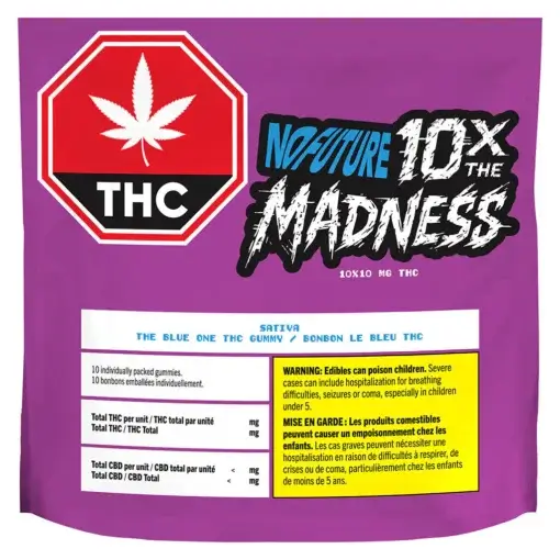 10x the Madness: The Blue One Sativa by No Future - 10 pack - Image 2