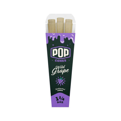 POP Pre-Rolled Cones - Wild Grape - 1 1/4