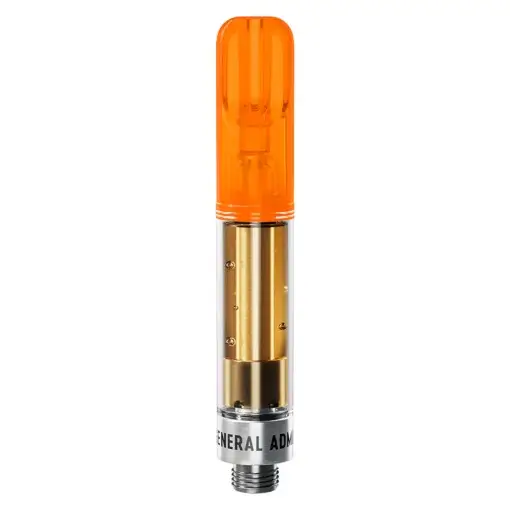 Peach Rizz Liquid Diamond 510 Thread Vape Cartridge by General Admission - 0.95g