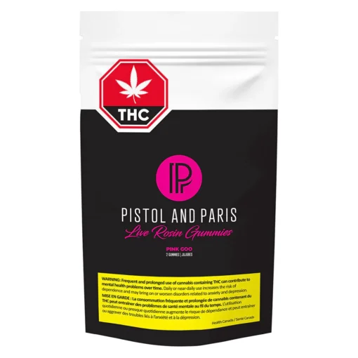 Pink Goo Live Rosin Gummies by Pistol and Paris - 2 pack - Image 3