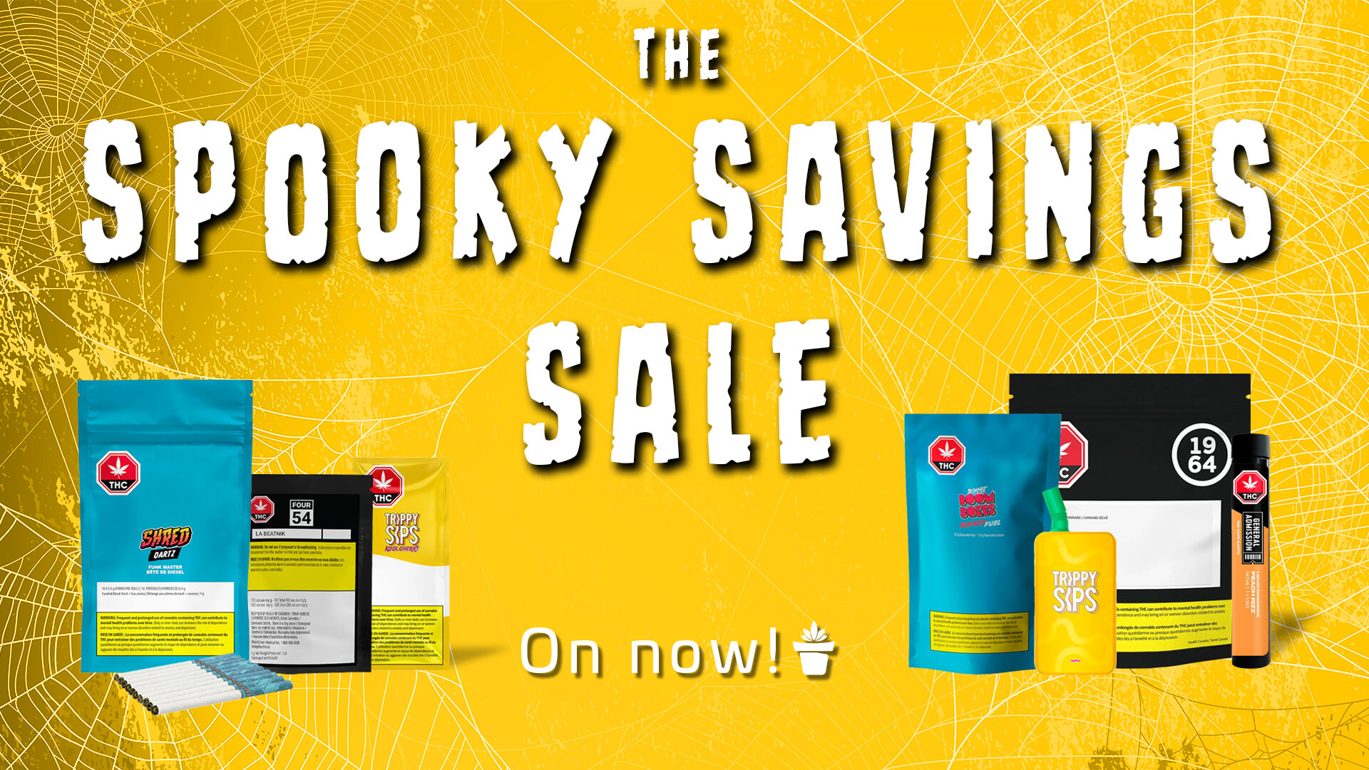 Spooky Savings sale