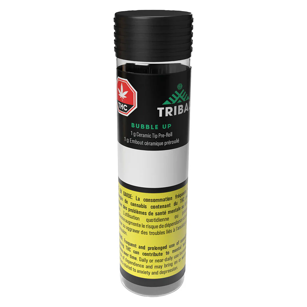 Bubble Up Ceramic Tip Pre-Roll by Tribal - 1x1g - Image 2
