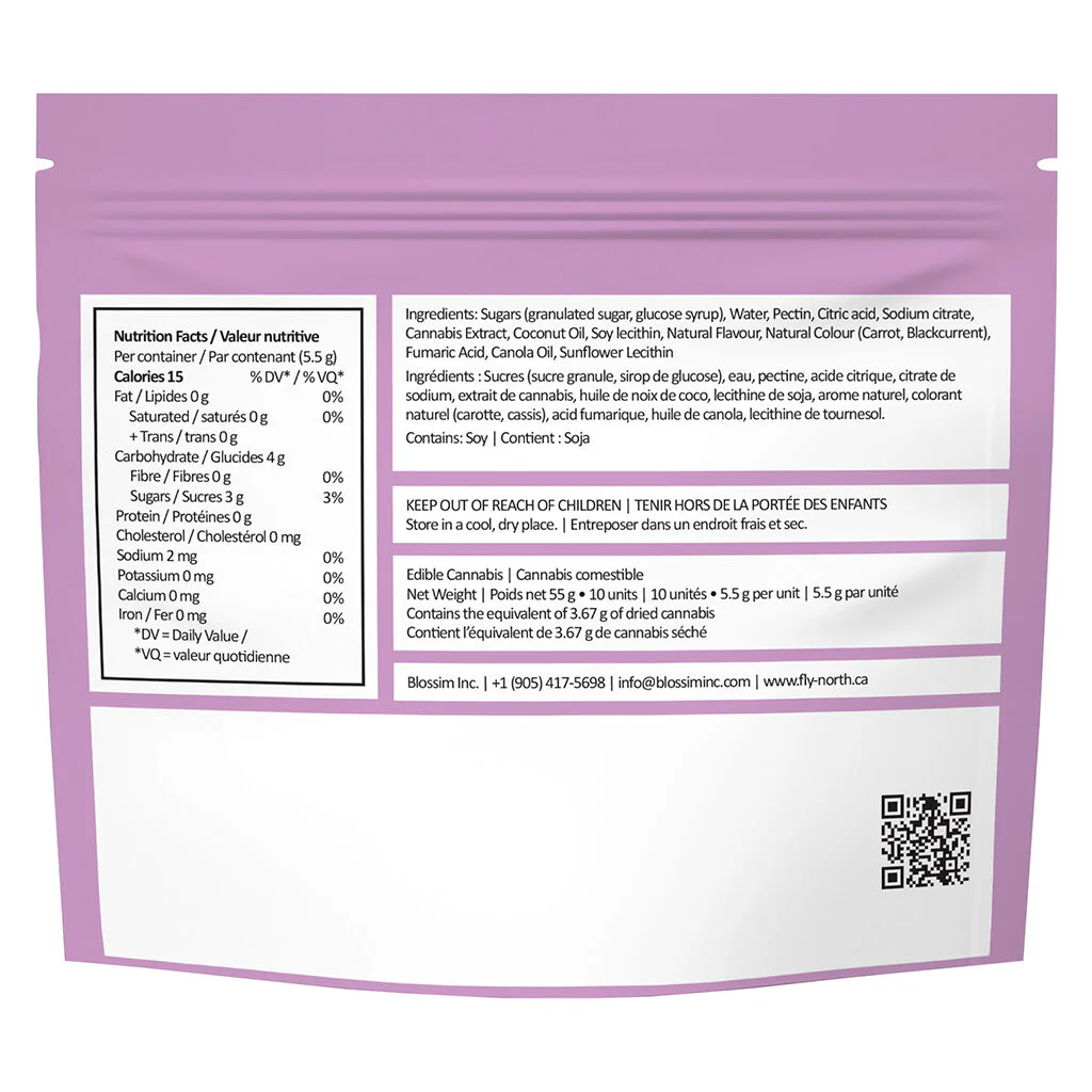 Space Tokens Berry - Tastic! Indica Multi Pack by Fly North - 10 pack - Image 3