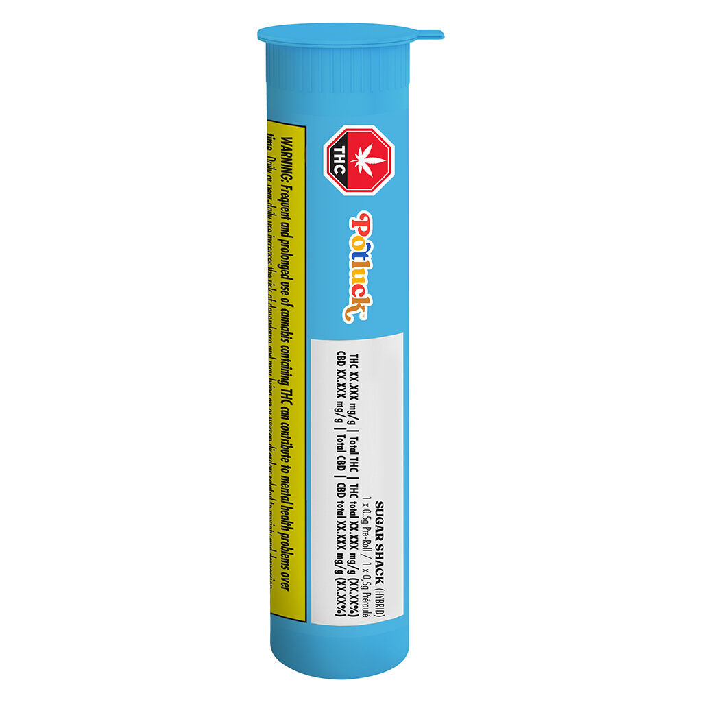 Sugar Shack Pre-Roll by Potluck - 1x0.5g - Image 2