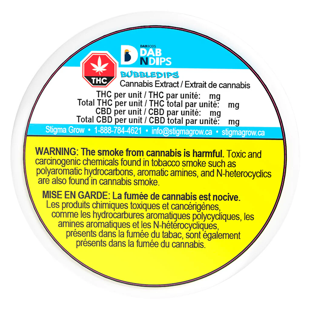 Dab N Dips BubbleDips by Dab Bods - 20 caps - Image 2
